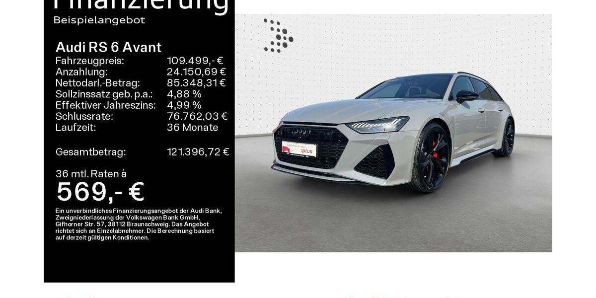 Audi RS6 24.400 km 109.499 &euro; Hanau 63452