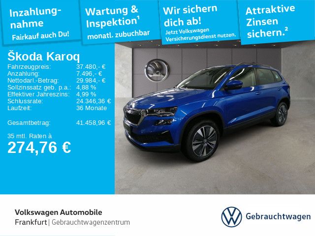 Skoda Karoq 4.500 km 37.480 &euro; Frankfurt 60326