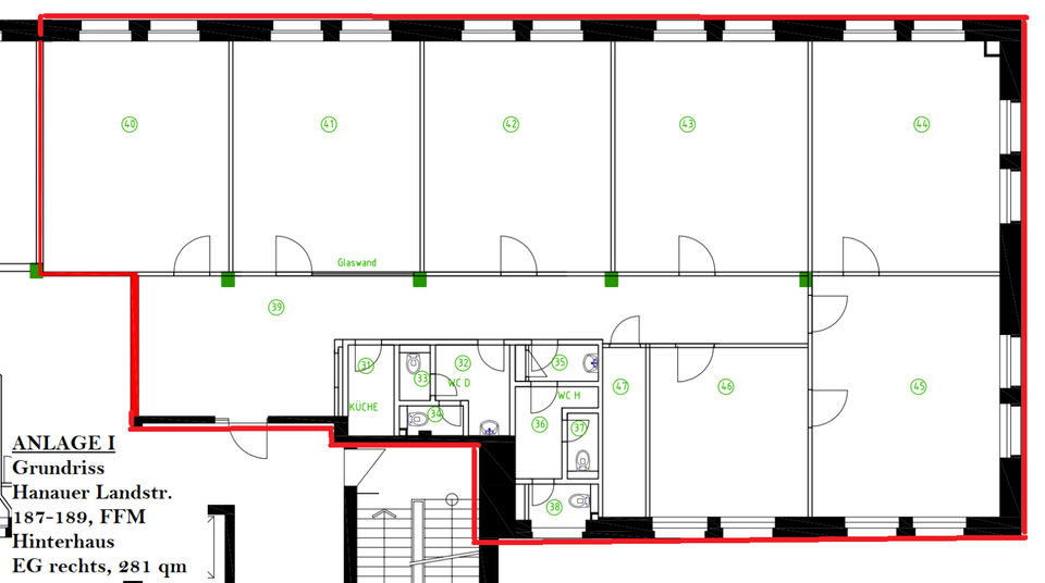 Gewerbeobjekt Frankfurt am Main Ostend - 4.704&euro; | Angebot:24199403