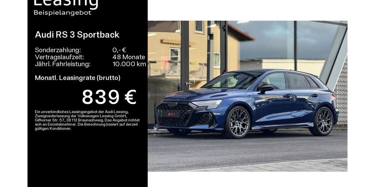 Audi RS3 4.900 km 73.520 &euro; Hanau 63452