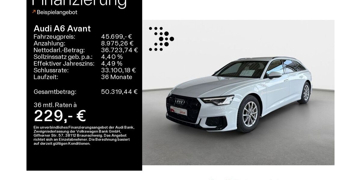 Audi A6 24.300 km 45.699 &euro; Büdingen-Düdelsheim 63654