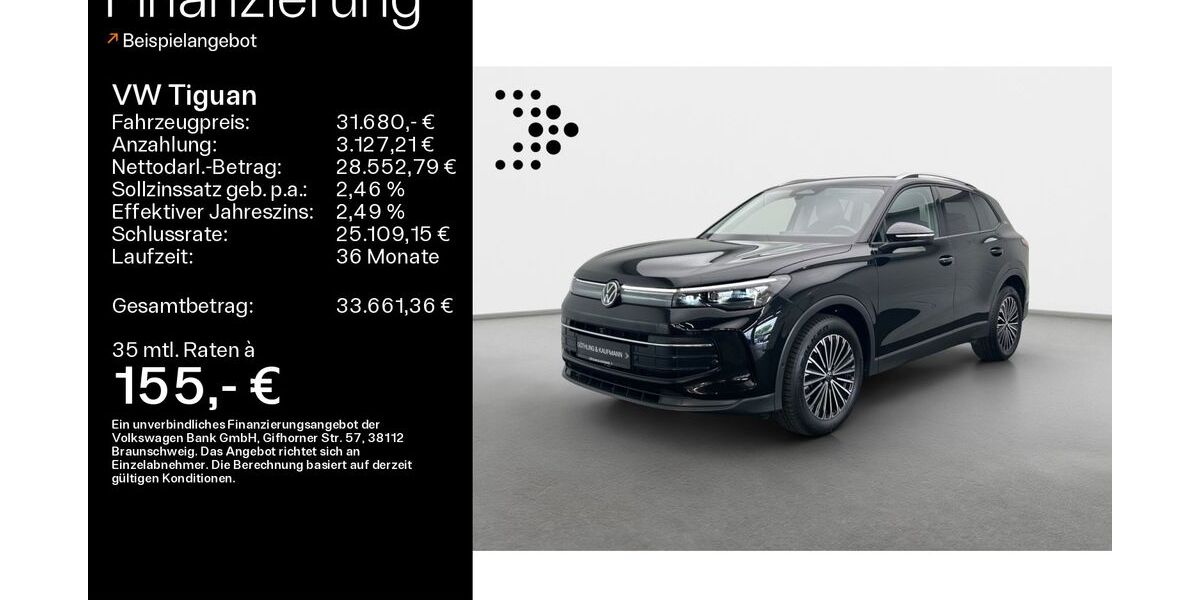 VW Tiguan 28.464 km 31.680 &euro; Eschborn 65760