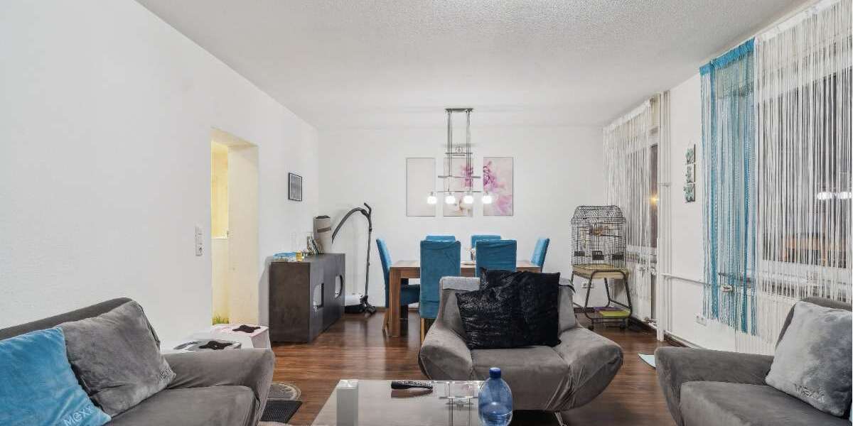 Stadtleben im Gallus: Helle 3-Zimmer-Wohnung mit Komfort - Etagenwohnung Frankfurt am Main Gallus | Angebot:23712547