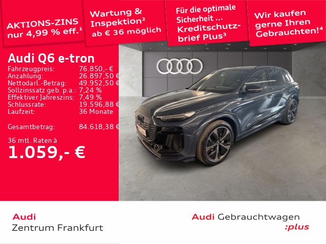 Audi Q6 e-tron 1.573 km 76.449 &euro; Frankfurt am Main 60314