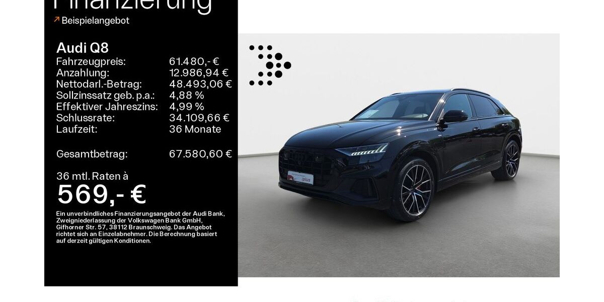 Audi Q8 79.243 km 61.480 &euro; Bad Nauheim 61231