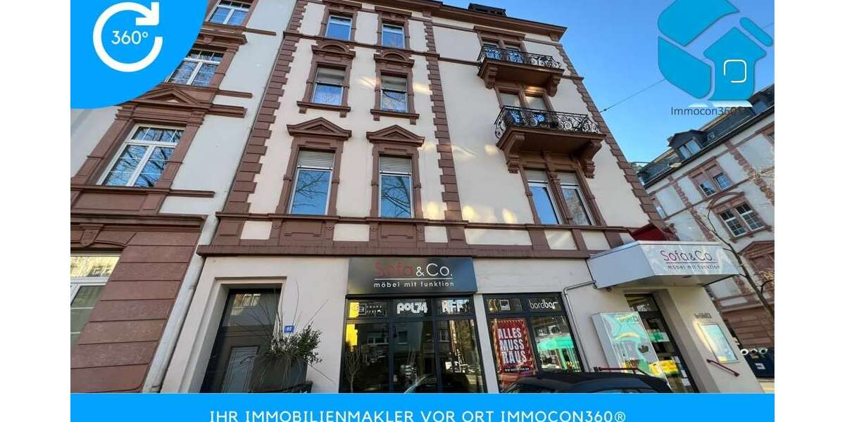 Etagenwohnung Frankfurt Sachsenhausen - 5 Zimmer, 160 m&sup2;, 3.000&euro; | Angebot:25611734