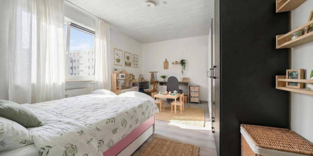 Etagenwohnung Frankfurt am Main Schwanheim - 4 Zimmer, 85 m&sup2;, 349.000&euro; | Angebot:26065565