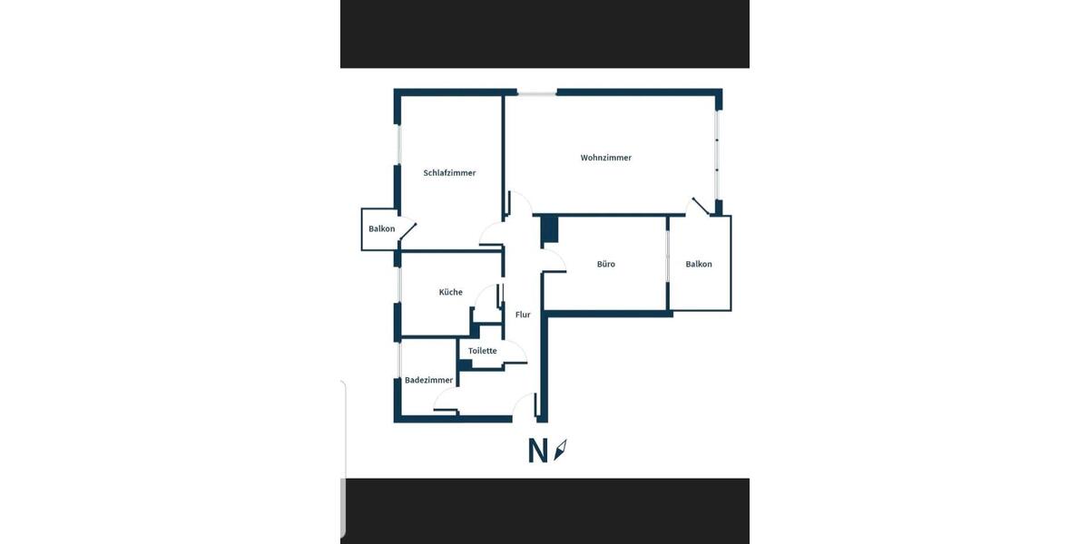 Etagenwohnung Hanau Lamboy - 3 Zimmer, 86 m&sup2;, 329.000&euro; | Angebot:24755726