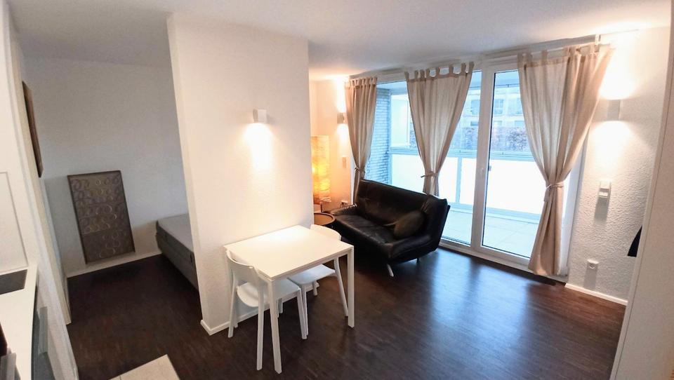 Erdgeschoßwohnung Frankfurt am Main Kalbach - 1 Zimmer, 34 m&sup2;, 259.000&euro; | Angebot:26033206