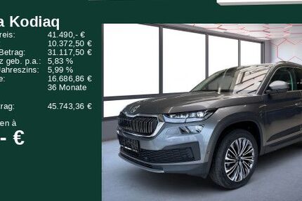 Skoda Kodiaq 24.700 km 41.490 &euro; Rödermark 63322