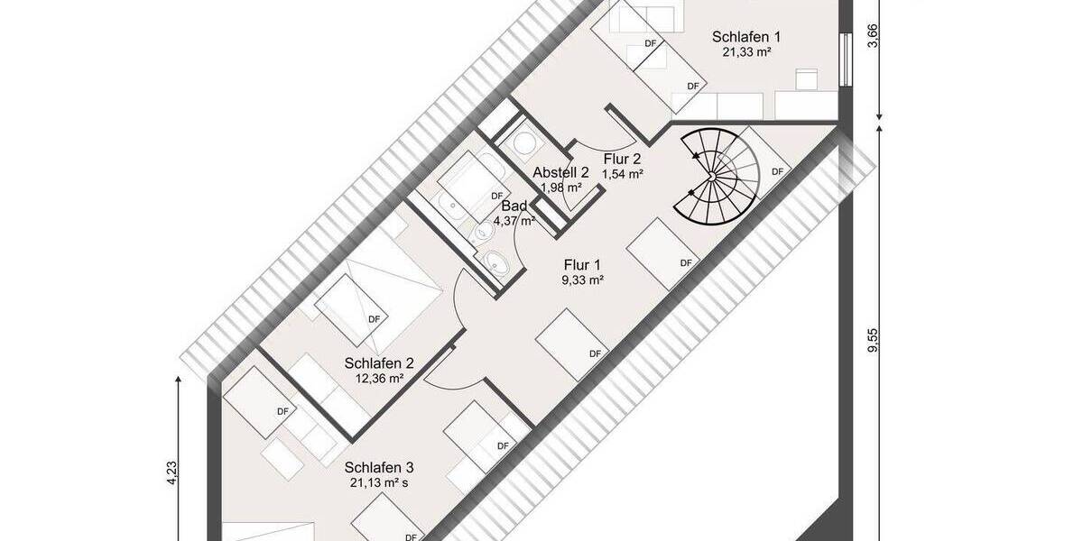 Etagenwohnung Rodgau Jügesheim - 4 Zimmer, 147 m&sup2;, 719.000&euro; | Angebot:26616558