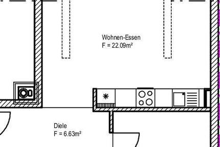 Wohnung Offenbach am Main Bieber - 2 Zimmer, 50 m&sup2;, 850&euro; | Angebot:25988966
