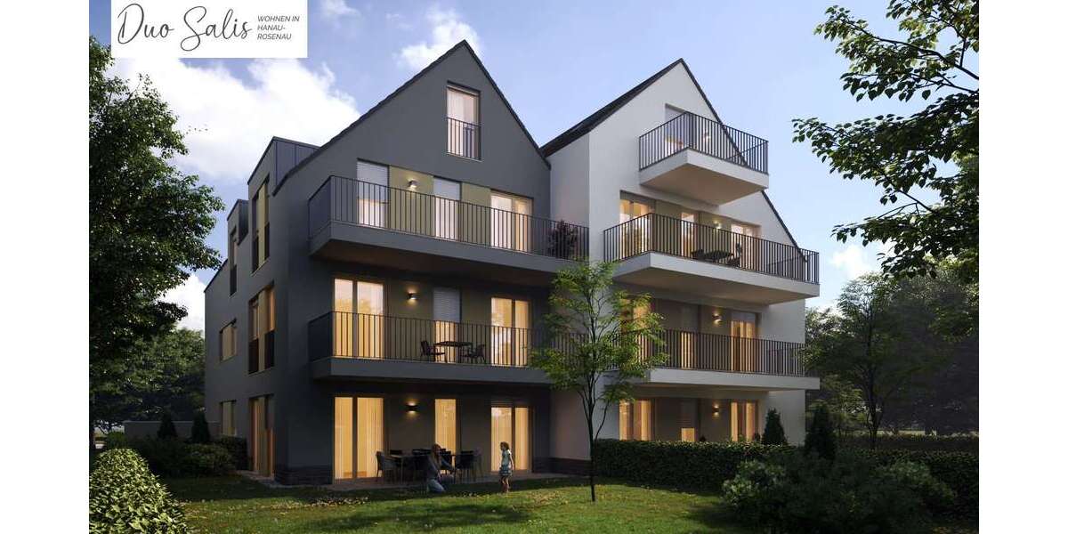 Etagenwohnung Hanau Lamboy - 3 Zimmer, 83 m&sup2;, 468.840&euro; | Angebot:25543162