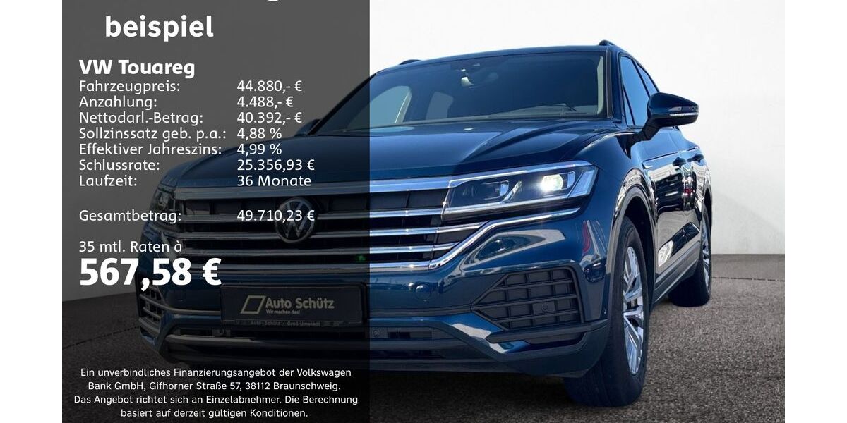 VW Touareg 49.900 km 44.880 &euro; Groß-Umstadt 64823