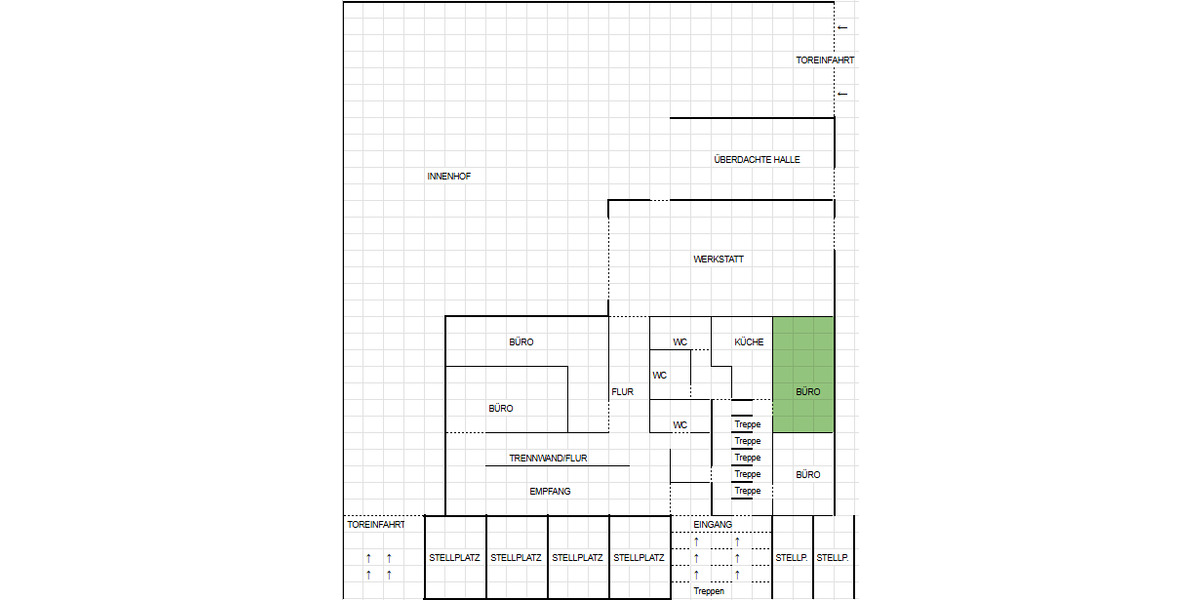 Gewerbeobjekt Frankfurt am Main Gallus - 1 Zimmer, 690&euro; | Angebot:25690813