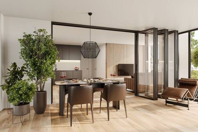 Etagenwohnung Frankfurt am Main Oberrad - 3 Zimmer, 89 m&sup2;, 689.800&euro; | Angebot:25704358