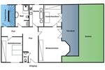Terrassenwohnung Messel - 3 Zimmer, 125 m&sup2;, 1.500&euro; | Angebot:25831942