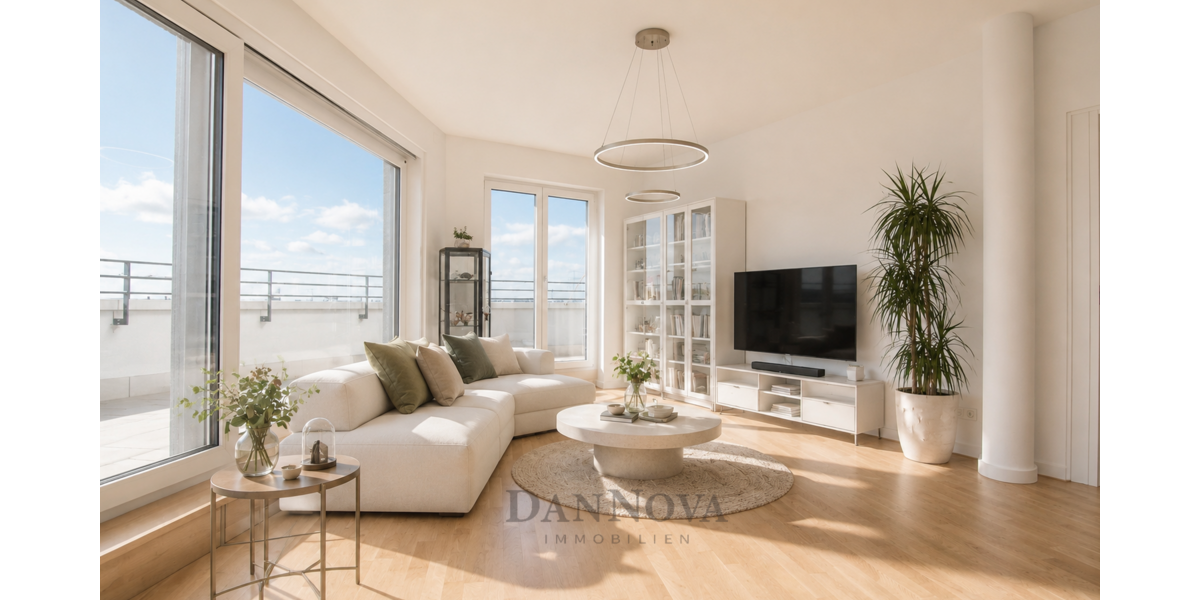 Etagenwohnung Frankfurt am Main Kalbach - 3 Zimmer, 89 m&sup2;, 667.500&euro; | Angebot:26623517