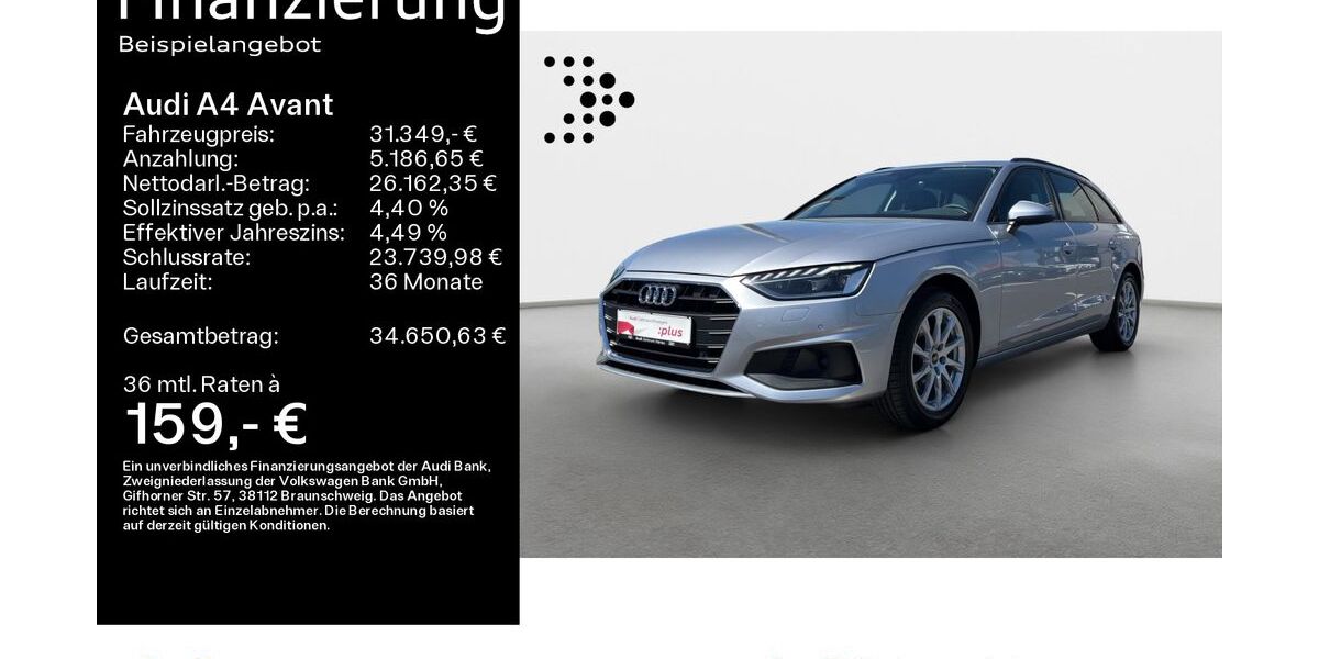 Audi A4 17.500 km 29.079 &euro; Hanau 63452
