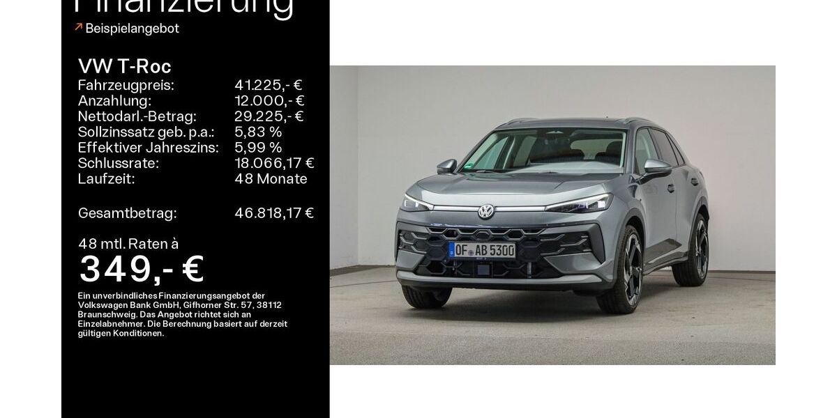 VW T-Roc 2.900 km 41.200 &euro; Mühlheim 63165