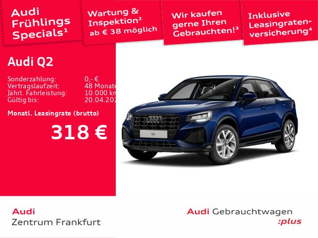 Audi Q2 17.786 km 33.450 &euro; Frankfurt am Main 60314
