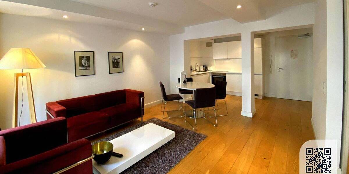 Etagenwohnung Frankfurt am Main Sachsenhausen - 2 Zimmer, 42 m&sup2;, 1.867&euro; | Angebot:25752798