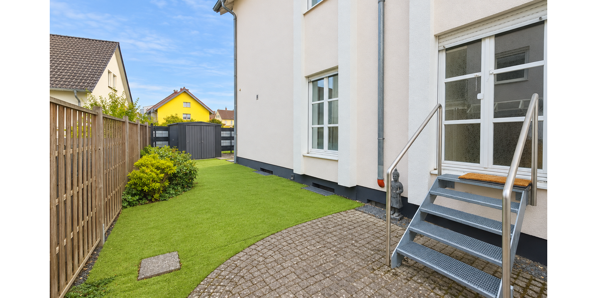 *Traumhaftes Wohnen mit Haus im Haus Charakter - 4-Zi.-Maisonette mit Garten in Rodgau-Hainhausen* - Maisonettenwohnung Rodgau | Angebot:27531869