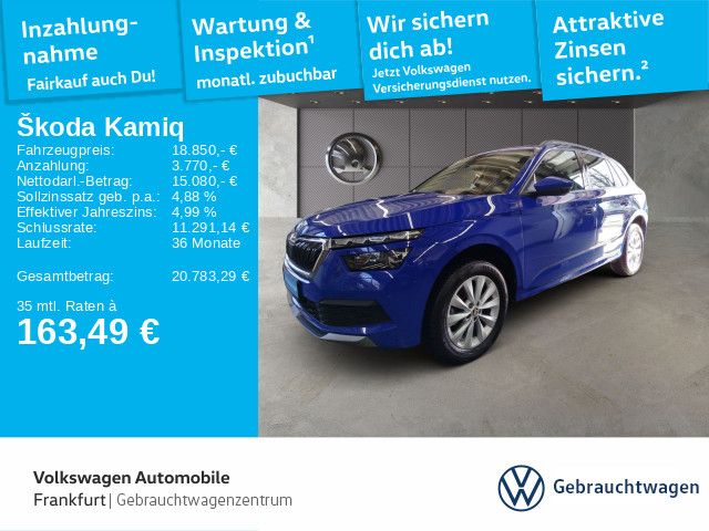 Skoda Kamiq 45.705 km 18.850 &euro; Frankfurt 60326