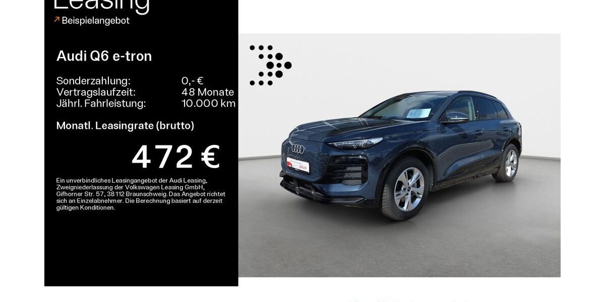 Audi Q6 e-tron 8.100 km 49.999 &euro; Büdingen-Düdelsheim 63654