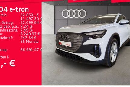 Audi Q4 e-tron 46.823 km 32.850 &euro; Frankfurt am Main 60314