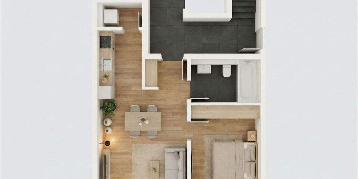 Etagenwohnung Aschaffenburg Innenstadt - 2 Zimmer, 49 m&sup2;, 288.900&euro; | Angebot:25705950