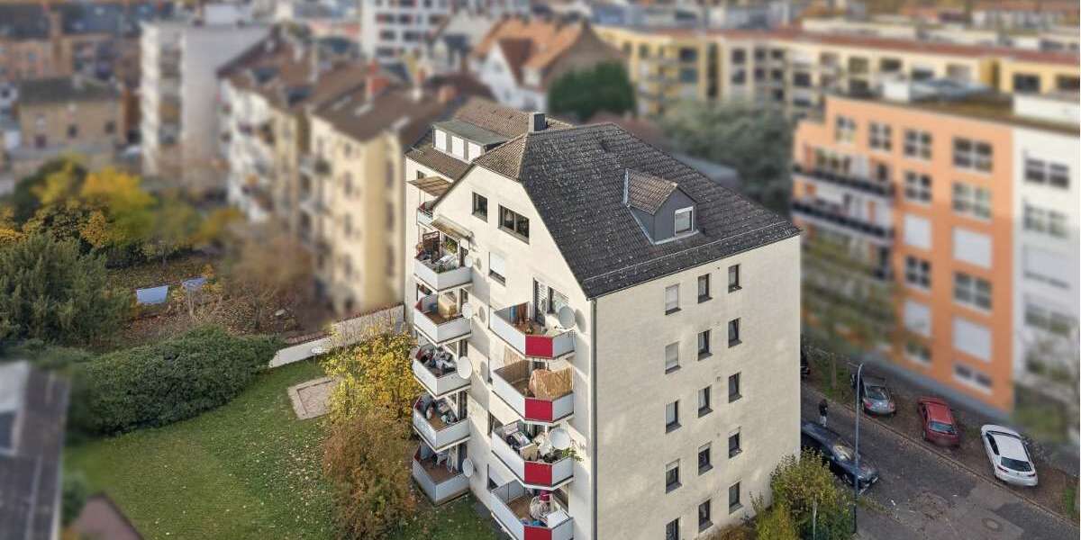 Komfortables Wohnen am Mainufer: 4-Zimmer-Wohnung mit Balkon und Tiefgarage - Etagenwohnung Offenbach am Main | Angebot:25022510