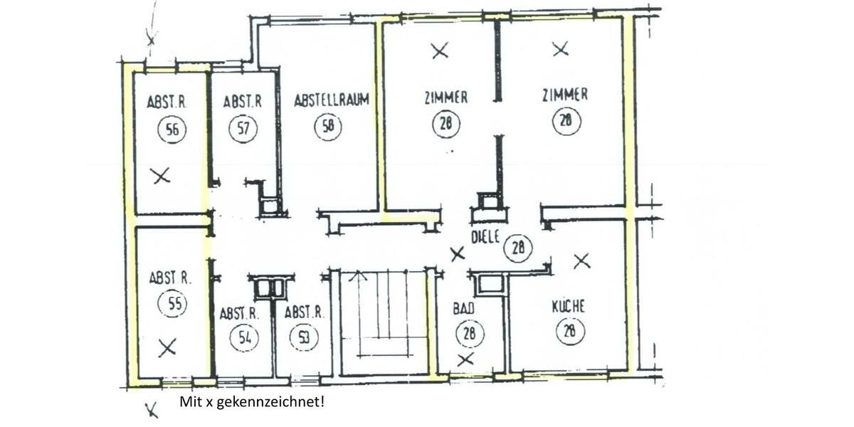 Dachgeschoßwohnung Frankfurt am Main Nord-Ost - 2 Zimmer, 49 m&sup2;, 760&euro; | Angebot:26020937
