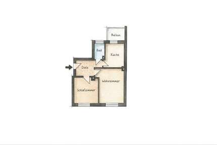 Wohnung Frankfurt Nordend Ost - 2 Zimmer, 62 m&sup2;, 389.000&euro; | Angebot:23613530