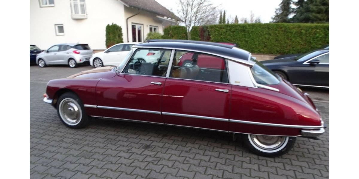 Citroen DS 20 Pallas ein Traum in rouge cornaline 1.200 km 84.900 &euro; Rodgau 63110