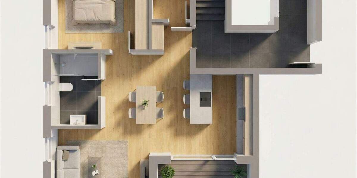 Etagenwohnung Aschaffenburg Innenstadt - 2 Zimmer, 60 m&sup2;, 329.900&euro; | Angebot:25747514