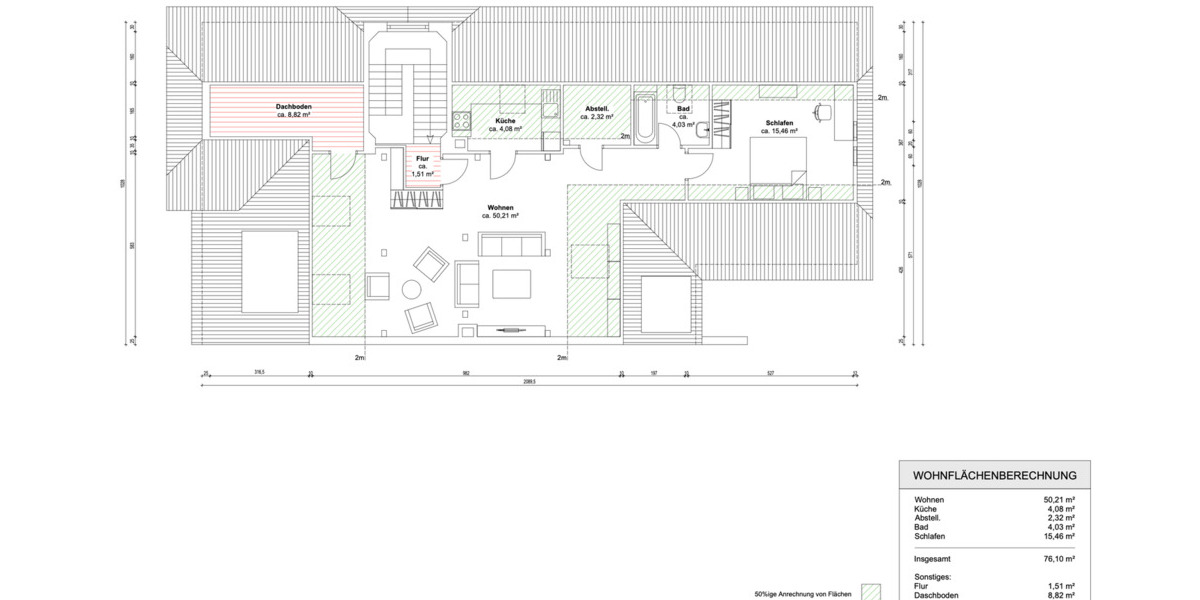 Etagenwohnung Bad Homburg vor der Höhe Kirdorf - 2 Zimmer, 76 m&sup2;, 1.200&euro; | Angebot:25691047