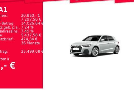 Audi A1 43.152 km 20.850 &euro; Frankfurt am Main 60314
