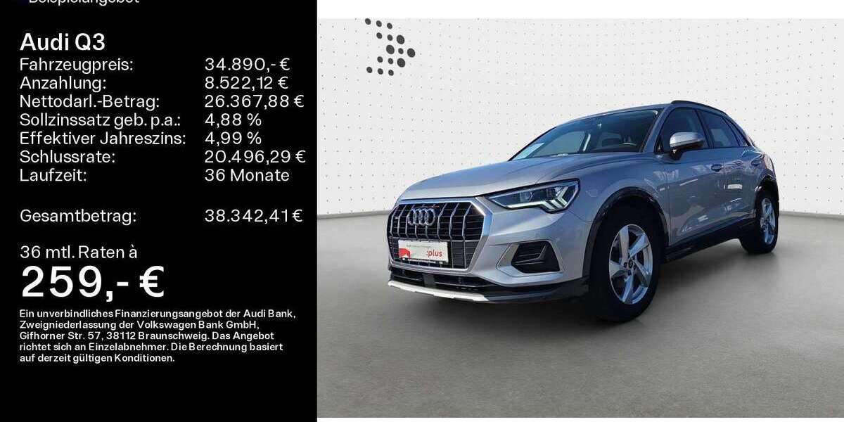 Audi Q3 24.772 km 34.480 &euro; Oberursel 61440