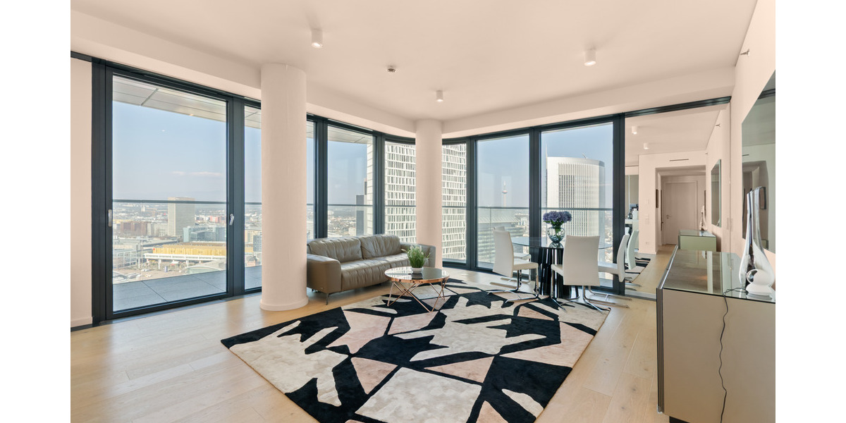 Etagenwohnung Frankfurt am Main Gallus - 3 Zimmer, 110 m&sup2;, 3.400&euro; | Angebot:25691121