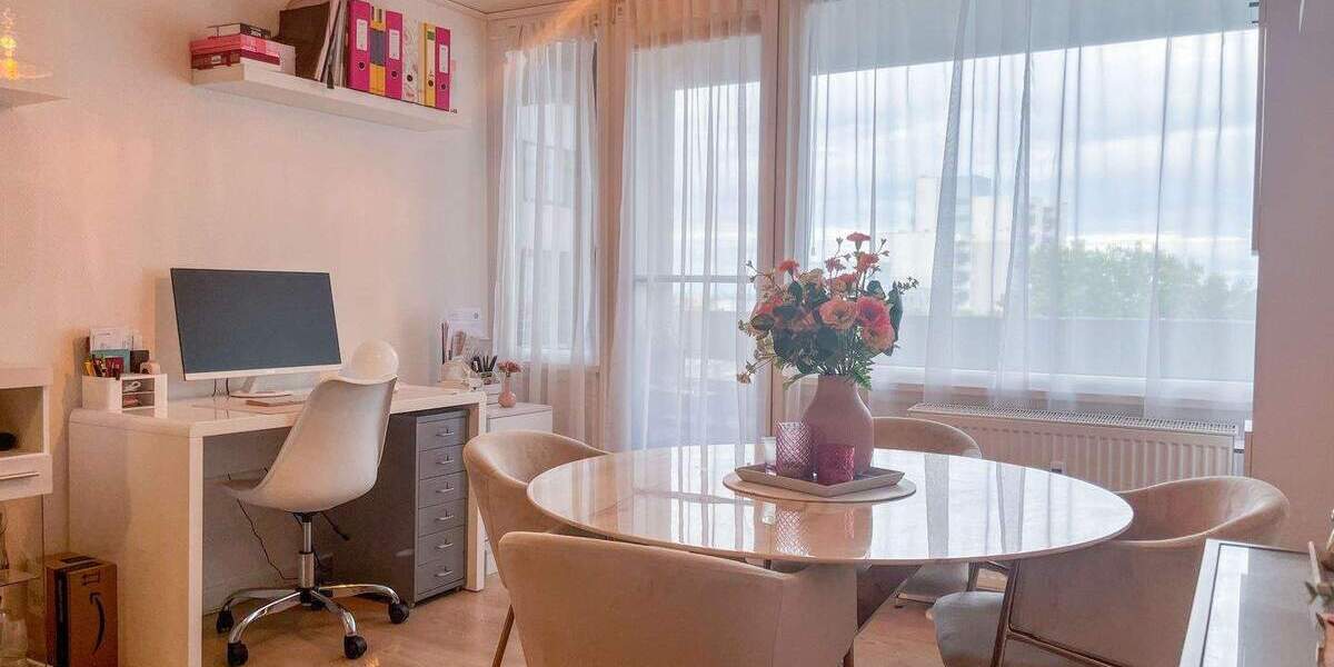 Etagenwohnung Frankfurt am Main Oberrad - 2 Zimmer, 62 m&sup2;, 264.000&euro; | Angebot:25661954