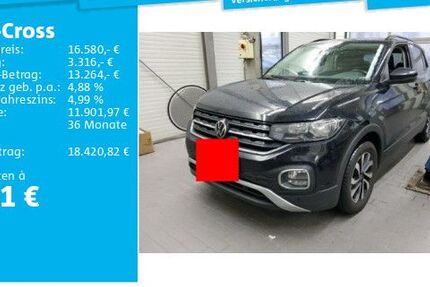 VW T-Cross 59.265 km 16.580 &euro; Frankfurt 60326