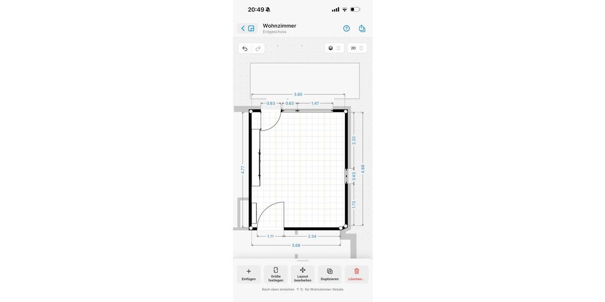 Erdgeschoßwohnung Offenbach am Main - 2 Zimmer, 60 m&sup2;, 500&euro; | Angebot:25656927