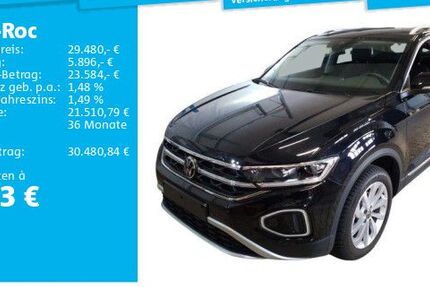 VW T-Roc 3.183 km 29.480 &euro; Frankfurt 60326