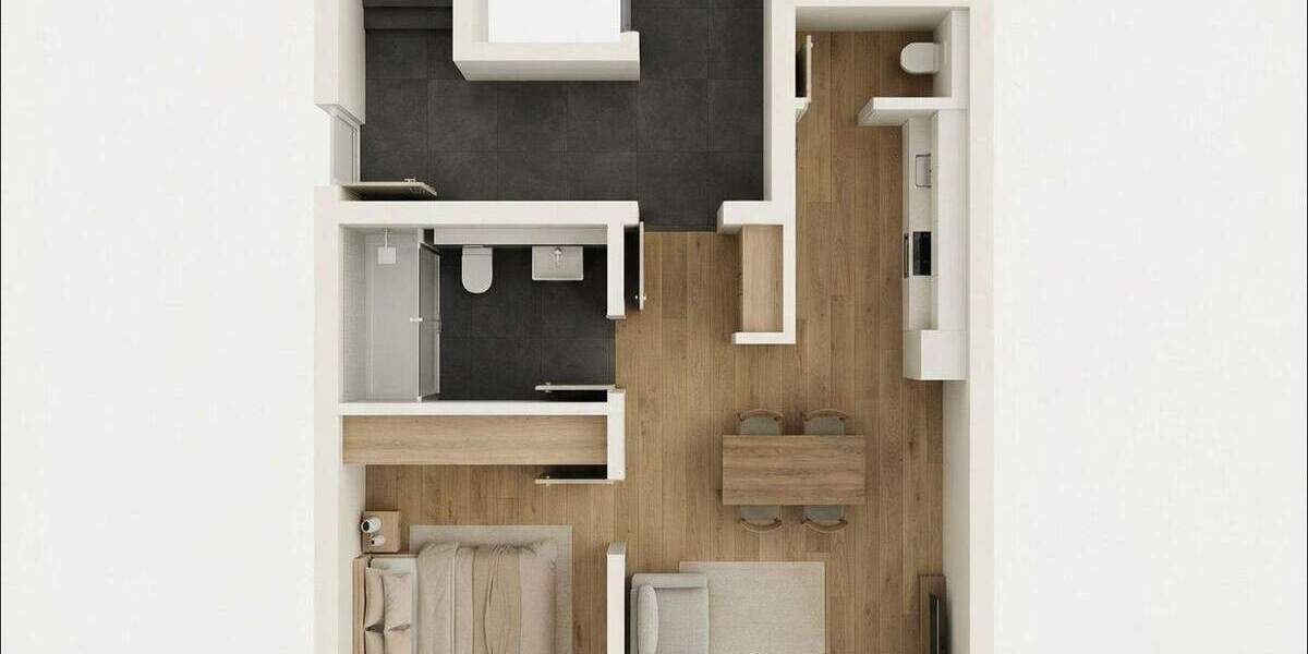 Etagenwohnung Aschaffenburg Innenstadt - 2 Zimmer, 49 m&sup2;, 288.900&euro; | Angebot:25705953