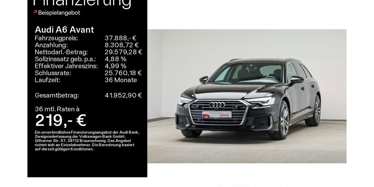Audi A6 39.950 km 36.888 &euro; Mühlheim 63165