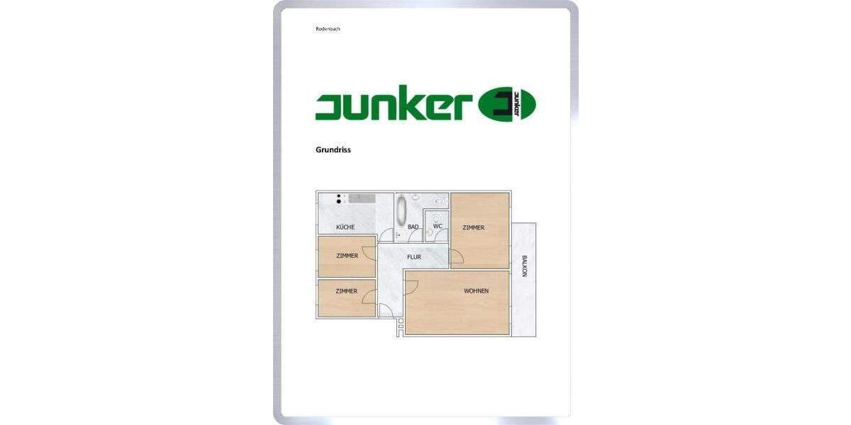 Etagenwohnung Rodenbach Niederrodenbach - 4 Zimmer, 90 m&sup2;, 920&euro; | Angebot:25663054