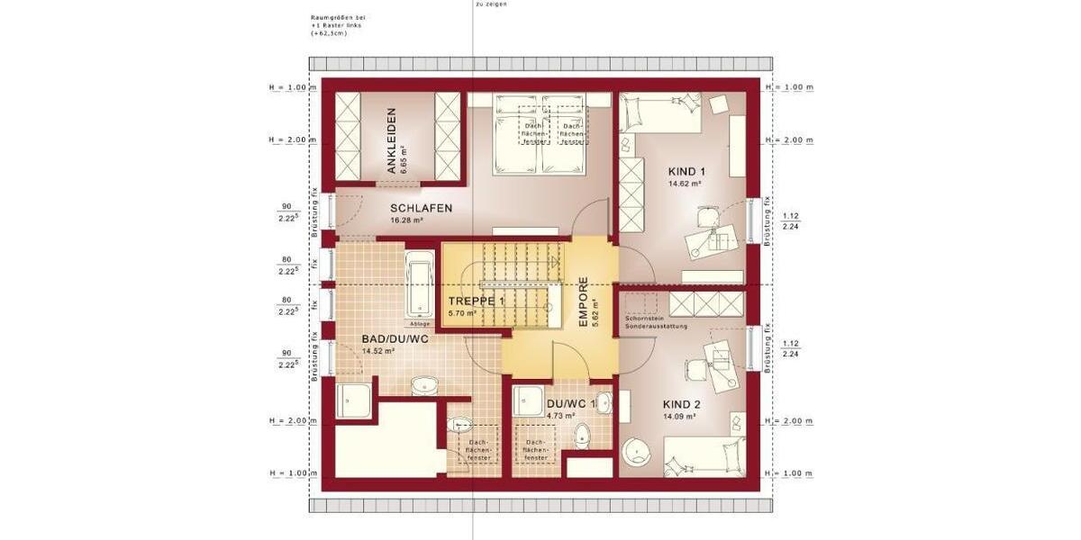 Einfamilienhaus Erlensee - 5 Zimmer, 137 m&sup2;, 950.000&euro; | Angebot:9227963