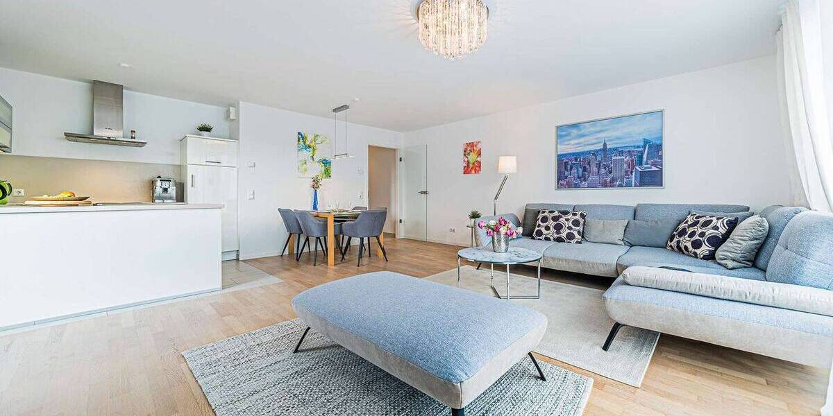 Etagenwohnung Frankfurt am Main Sachsenhausen - 3 Zimmer, 92 m&sup2;, 2.990&euro; | Angebot:26819685