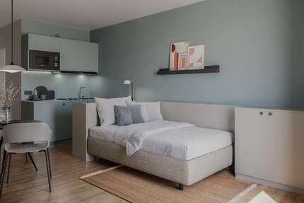 Wohnung Frankfurt Ostend - 1 Zimmer, 21 m&sup2;, 760&euro; | Angebot:25546641